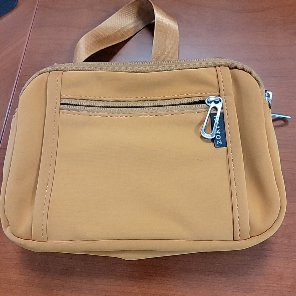 Zorfin Fanny Pack 9 x 6 Crossbody in brown
